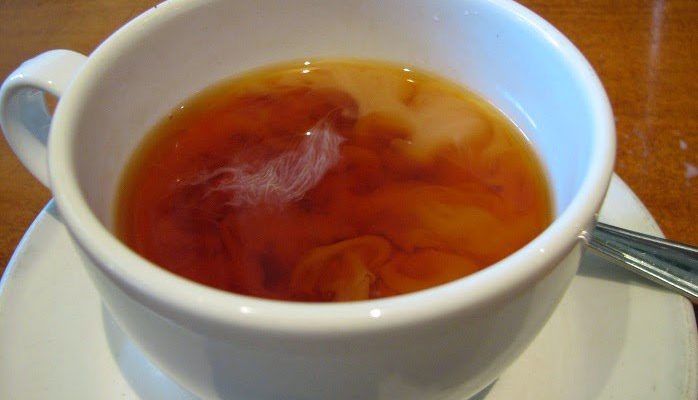 Té de jengibre para curar una gripe