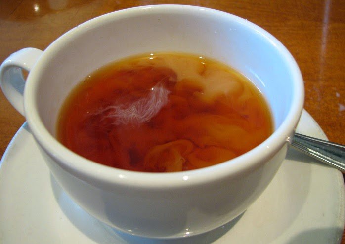 Té de jengibre para curar una gripe