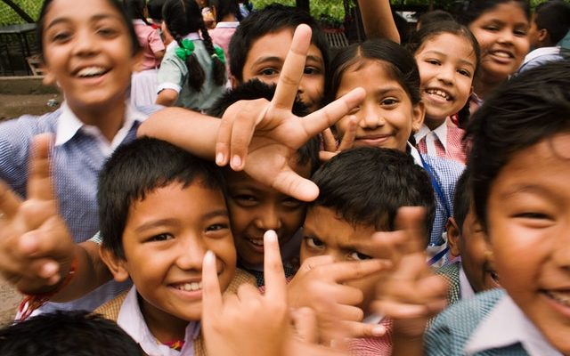Los niños y los dientes