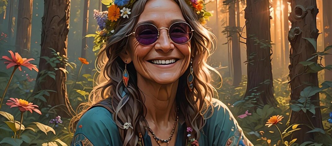 Símbolos hippies. Imagen de Nanne Tiggelman en Pixabay